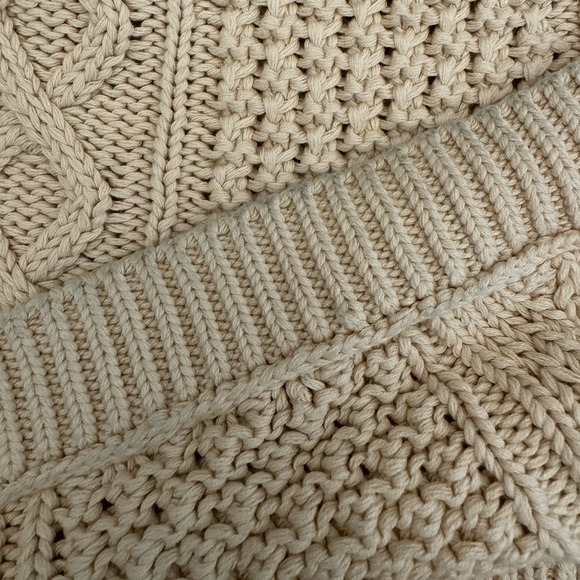 Michael Kors Tan Cable Knit Sweater XS - Picture 8 of 10